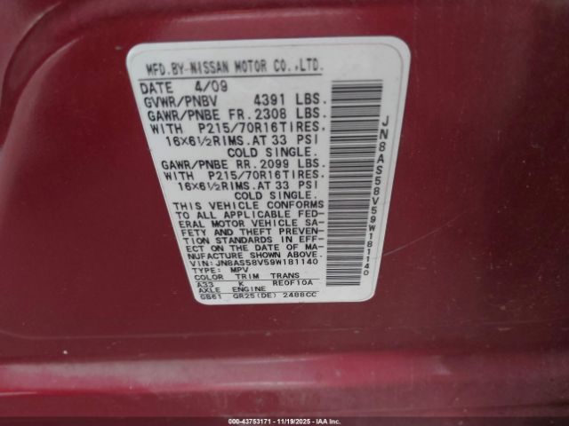 Nissan Rogue S Image 8