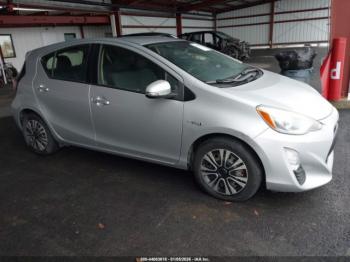  Salvage Toyota Prius c