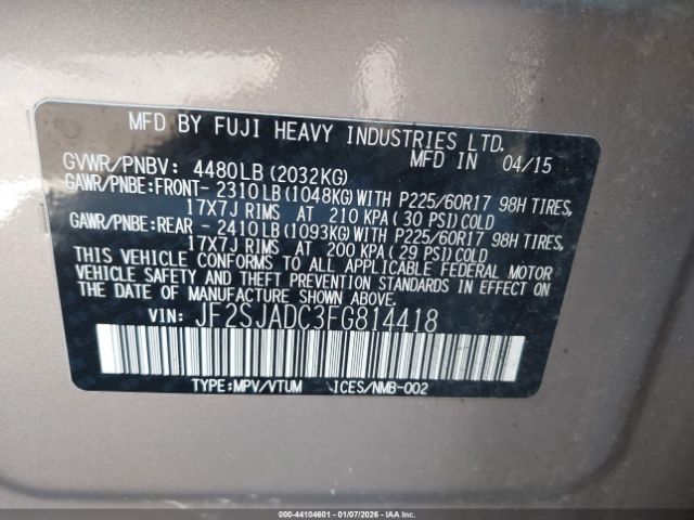 Subaru Forester 2.5i Premium Image 10