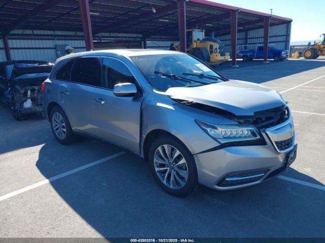  Salvage Acura MDX