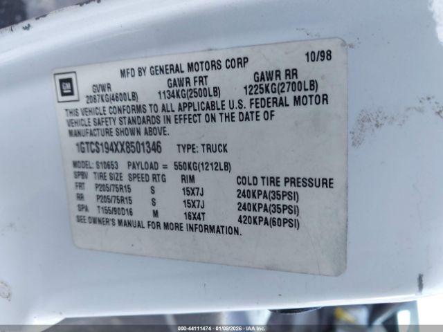 GMC Sonoma Sls Image 8